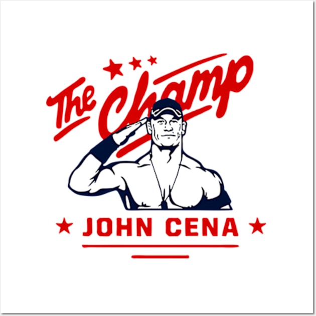 John Cena  Legendary Champ Wall Art by Geometc Style